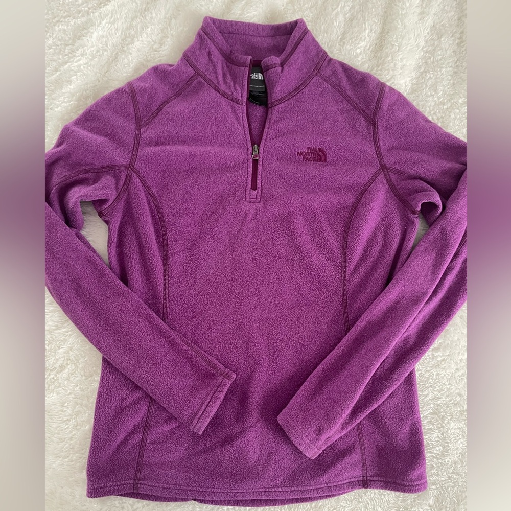 Women's Purple Fleece Sweater